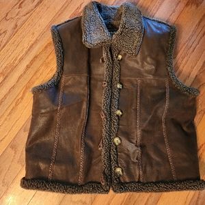 Climate Zone leather vest Medium